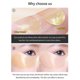 thumbnail image 2 of 60 máscaras para ojos con ácido hialurónico que blanquean la belleza del parche de colágeno para ojos VC (Retinol) Ehuebsd Cuidado Belleza, 2 of 8