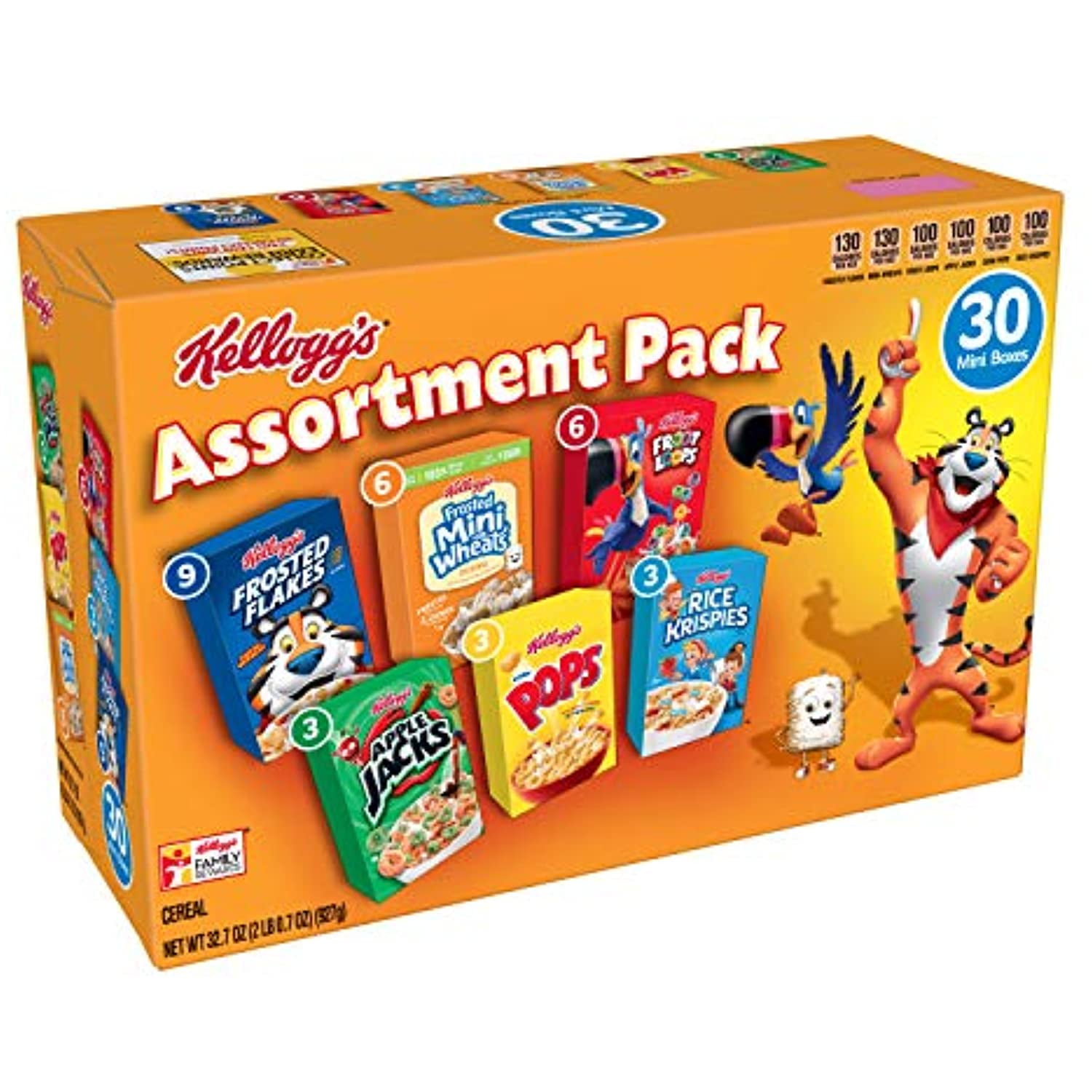 Buy Discontinued By Manufacturer)Kelloggs Breakfast Cereal, Assortment