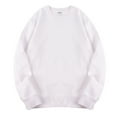 thumbnail image 3 of Men's Knitted Crewneck Sweatshirt Plain Sweatshirts Athletic Workout Sweat Shirts Soft Long Sleeve Pullover Shirts, 3 of 6