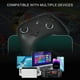 thumbnail image 4 of o2v TOPWOLF Wireless Bluetooth-compatible Game Controller with RGB N8M Lights for Nintendo Switch PC, 4 of 5