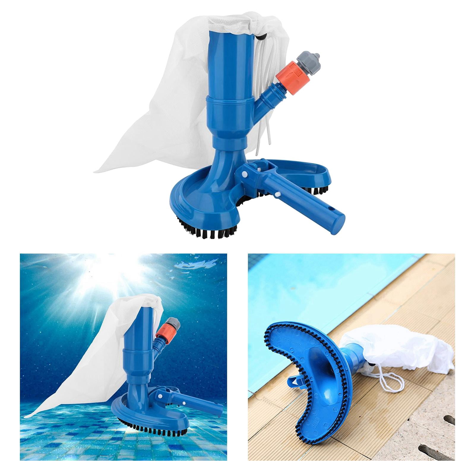 Nishiyuenyi tishita Swimming Pool Jet Vacuum Cleaner with Brush Kit, Handheld Vacuum Cleaner