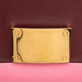thumbnail image 7 of Pre-Owned Valentino shoulder bag in pink and wine red leather for women. (Good), 7 of 7