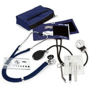 Prestige Medical BP Aneroid Sphygmomanometer / Sprague-Rappaport Nurse Kit® A5 - Navy - NAV