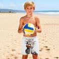thumbnail image 5 of Piuwrlz Boy Swim Shorts for Boys Swimming Trunks Single Piece Short Trousers White Size 13 Years, 5 of 9