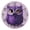Black, variant on Round Clock Gold Clock 9.84*9.84 Inch Round Art Clock Decorative Clock Creative Clock Dual-Purpose Clock Wall Clock Clock Fashion Decoration Purple Cartoon Owl