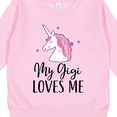 thumbnail image 3 of Inktastic My Gigi Loves Me Unicorn Girls Toddler Sweatshirt, 3 of 4