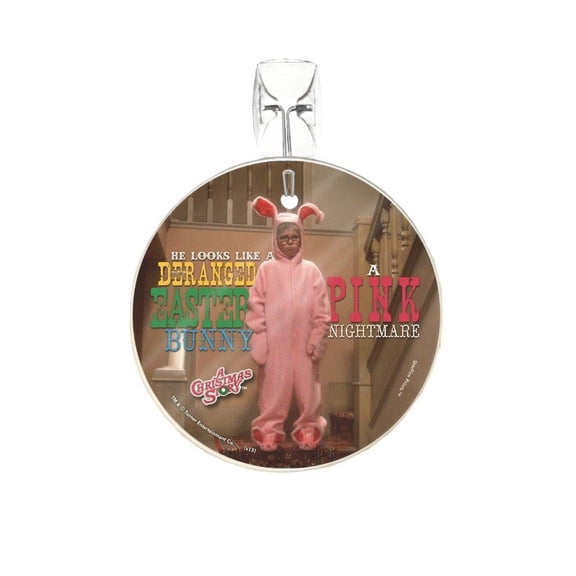 A Christmas Story (Pink Nightmare) StarFire Printsâ„¢ Glass Art SPCIR509