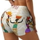 thumbnail image 1 of Fotbe Black African Woman Shorts Sin Costuras – Shorts Deportivos de Cintura Alta para Mujer, Elásticos para Gimnasio, Yoga, Running o Ciclismo-Large, 1 of 8
