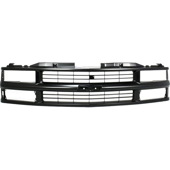 Grille Assembly Black For 1994-2000 Chevrolet C/K Series / Suburban Tahoe