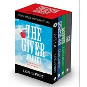 The Giver Boxed Set: The Giver, Gathering Blue, Messenger, Son: The classic science-fiction fantasy adventure series for kids (The Giver Quartet)