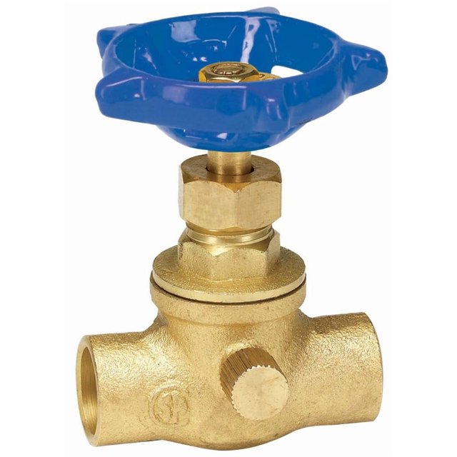Válvula de retención oscilante Homewerks de latón, 0,75 pulgadas, 125 PSI