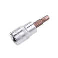 thumbnail image 4 of Uxcell 3/8" Drive x 5mm Zócalo de Broca Hexagonal Métrico Estándar, Acero S2 y Cr-V Paquete de 2, 4 of 5