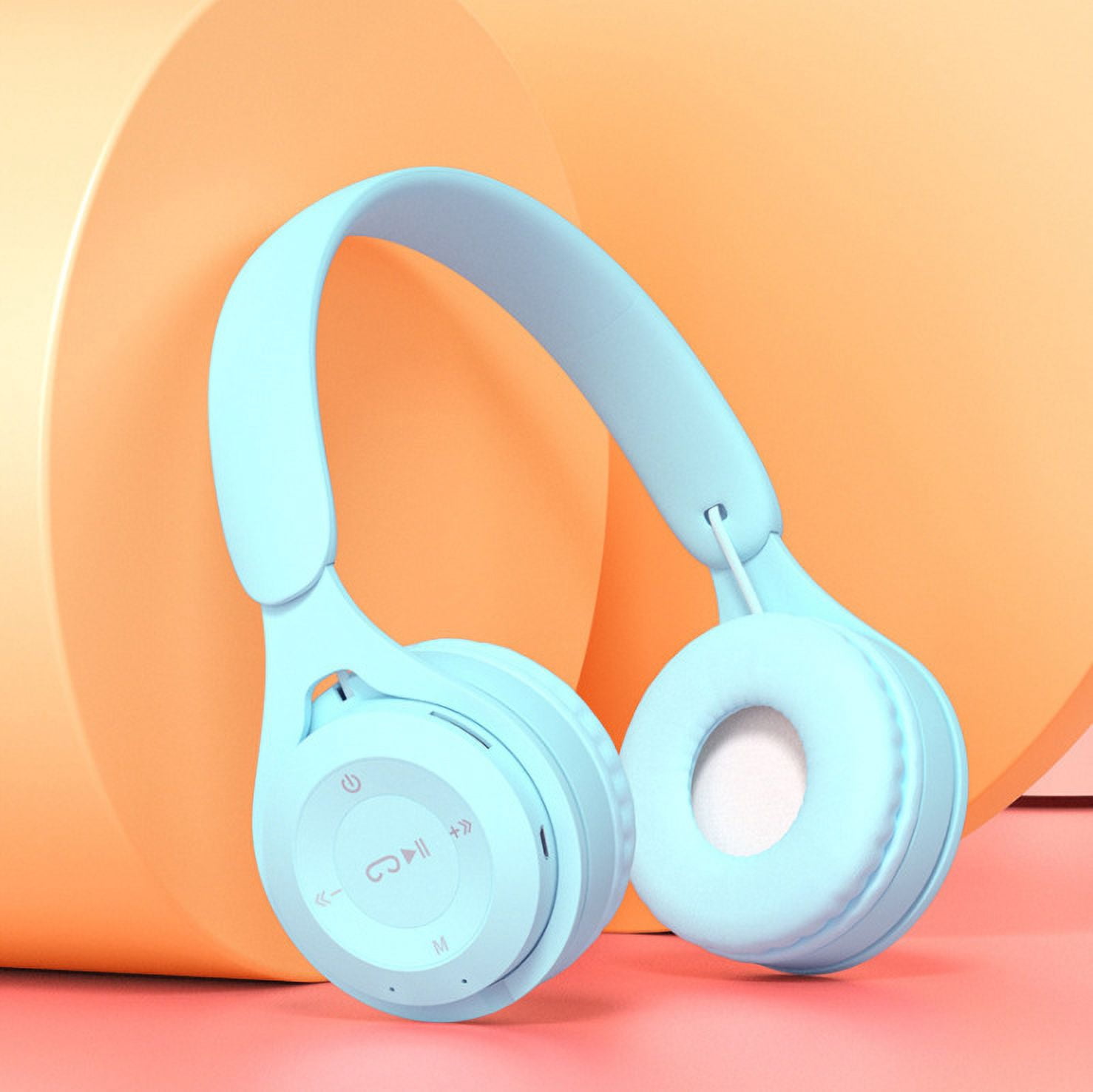 Kids Headphones, Wired In-Ear Headphones, 85dB Volume Limit, Audio Jack Kids Headphones Blue