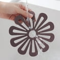 thumbnail image 6 of Flower Shaped Hot Pad Coaster Trivet Placemat for Dining Table Kitchen Office Use 1-Piece, 6 of 6