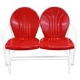 thumbnail image 1 of Retro Double Glider Red & White, 1 of 1