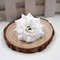 thumbnail image 1 of Cabeza de rosa de flor de tela de seda artificial DIY hecha a mano pequeña flor caja de dulces de boda decoración flor falsa decoración del hogar, 1 of 6