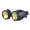Black, variant on LELINTA Kaleidoscope Steampunk Glasses Goggles with Rainbow Crystal Glass Lens Halloween Cosplay