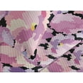 thumbnail image 3 of Ambesonne Abstract Boho Quilted Coverlet 3 Pcs, Floral Contemporay, Queen Size, Fuchsia Pale Pink Cream, 3 of 4