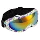 thumbnail image 3 of Gafas de sol para perros, gafas para perros, gafas para mascotas, protección UV, a prueba de viento para perros, protección de ojos, lentes rojas, marco blanco y morado, 3 of 12