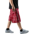 thumbnail image 5 of Ma Croix Men's Checkered Loose Fit Plaid Cargo Shorts, 5 of 7