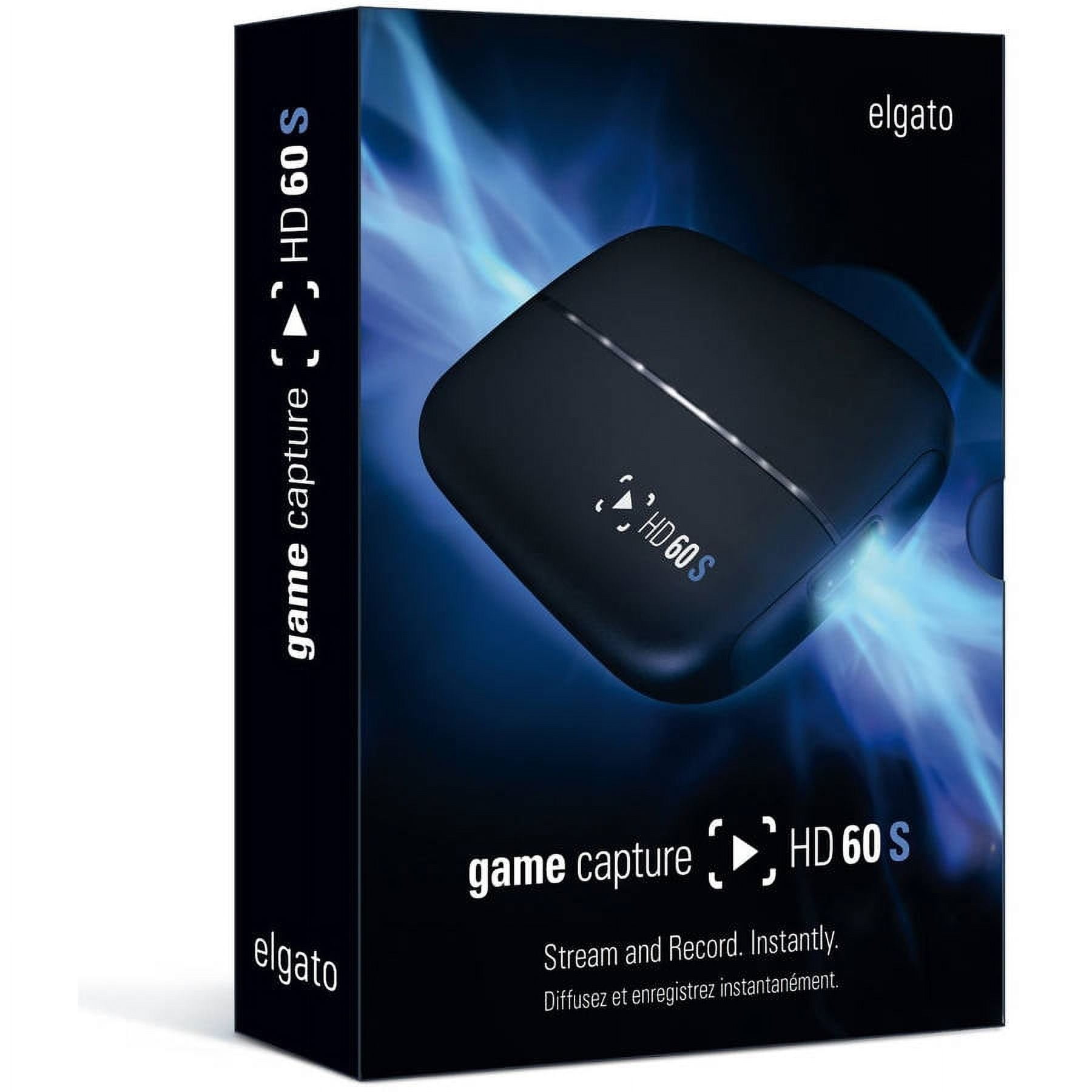 Elgato Game Capture HD60 S - Stream and Record in 1080p60, for PlayStation  4, Xbox One & Xbox 360 