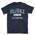 thumbnail image 1 of Hillsdale Wyoming Classic Established Men's Cotton T-Shirt, 1 of 1