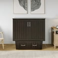 thumbnail image 5 of AFI Sydney Twin Murphy Bed Chest with 6" Mattress, Storage & Built-in Charging, Espresso, 5 of 21