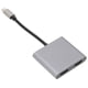 thumbnail image 1 of Adaptador De Interfaz Multimedia USB C A Alta Definición, Estación De Acoplamiento, Monitor Dual, Carga De 60 W, Transmisión De 5 Gbps Para La Serie OS X Para Switch Para ANGGREK No, 1 of 7