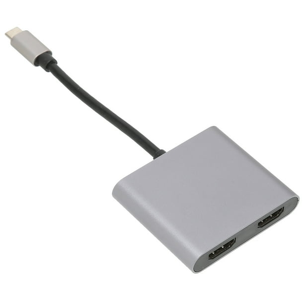 Adaptador De Interfaz Multimedia USB C A Alta Definición, Estación De Acoplamiento, Monitor Dual, Carga De 60 W, Transmisión De 5 Gbps Para La Serie OS X Para Switch Para ANGGREK No