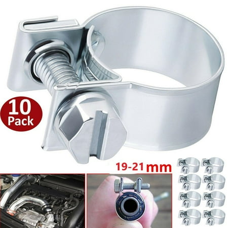 

Mini Hose Clips Nut and Bolt Fuel Line Clamps Petrol Pipe Diesel Air Small Clamp