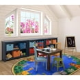 thumbnail image 4 of Jungle Friends 5'4" x 7'8" Oval Area Rug In Color Multi, 4 of 5