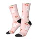thumbnail image 1 of Fotbe Rabbit And Cherry Calcetas Largas con Estampado para Hombre y Mujer – Calcetas de Compresión Transpirables y Elásticas, Viajar y Uso Diario Talla 5-11, 1 of 6