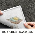 thumbnail image 6 of Mushroom Crystal Velvet Nonslip Floor Mat, Entryway Doormat Durable Low-Profile Mat Home Decor, Throw Rugs Washable Kitchen Bathroom Laundry Bedroom Living Room Door Mats 30x17in, 6 of 7