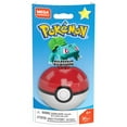 thumbnail image 4 of Mega Construx Pokemon Bulbasaur Figure & Poke Ball GFC89 Building Set (30 Pieces), 4 of 4