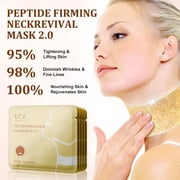 Ycz Firming Sheet Facial Masks with Peptides and Hyaluronic Acid, 5 Count