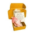 thumbnail image 2 of Pequeño oso de peluche con tarjeta inspiradora Lindo animal de peluche suave y tierno Rosa, 2 of 9