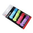 thumbnail image 2 of 4 Piece Translucent Magnetic Memo Clip Set, Green/Blue/Purple/Red, 2 of 2