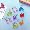 thumbnail image 3 of Pendientes de osito de goma KAIYANG 1 par colgantes color morado y azul, 3 of 4