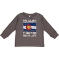 thumbnail image 3 of Inktastic Established August 1, 1876 Colorado Flag Boys or Girls Long Sleeve Toddler T-Shirt, 3 of 5