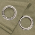 thumbnail image 3 of Cole Textured Grommet Panel 84" or 95" 54" x 84" - 84 Inches - Taupe, 3 of 5