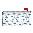 thumbnail image 2 of Xecao Party Shark Cute for Mailbox Cover with Magnetic Strips, Waterproof and Sunscreen, Adds a Decorative Touch to Your Garden Yard., 2 of 9