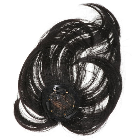 NIYANGLE 1Pack Air Slanted Bangs Wig 9.8x4.7in for Women Hair Bangs Clip On for Fancy Dress