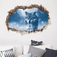 thumbnail image 2 of Adhesivos de pared Moonlit Wolf Breaking, 50 x 70 cm, 2 of 3