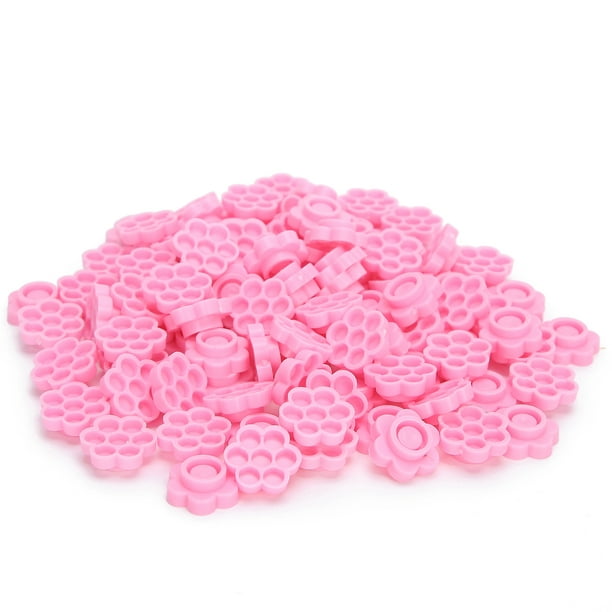 Soporte de pegamento para extensión de pestañas, 500 piezas Pegamento para extensión de pestañas Soporte de pegamento para pestañas Taza de pegamento para pestañas Funcionamiento suave