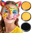 thumbnail image 2 of Professional Face & Body Paint Kit, Water Activated Makeup Palette for Cosplay & Festivals, Vibrant Pigmented Colors for Special Effects, Easy Application & Removal, Hypoallergenic Formula, 2 of 8