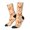 2 Black-2, variant on Cute Foxes Print Adult Socks for Men & Women,Calf Socks, Ankle Socks,Boots Socks,Breathable Casual Sock,Unisex Crew Socks