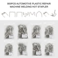 thumbnail image 2 of 800PCS Automotive Plastic Repair Standard Pre Cut Wave Staples Bumper Bodywork Repairs Machine Welding Hot Stapler, 2 of 6