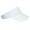 White, variant on ValuCap Garment Washed Cotton Sun Visor Cap