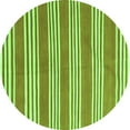 thumbnail image 1 of Ahgly Company Indoor Round Oriental Green Traditional Area Rugs, 7' Round, 1 of 1