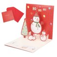 thumbnail image 4 of Christmas Card, Greeting Card Hot Silver Process  Writable Exquisite Textured With Envelope Sticker For Gift For Decoration A Style,B Style,C Style, 4 of 8